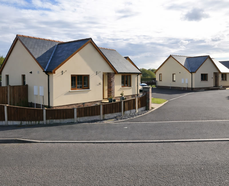 New residential development Nantgaredig Carmarthenshire